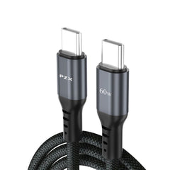 PZX V200C USB-C to USB-C Fast Charging Cable – 60W PD | Braided Nylon