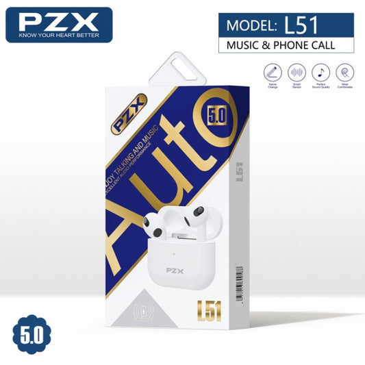 PZX L51 Wireless Earbuds – Bluetooth 5.0
