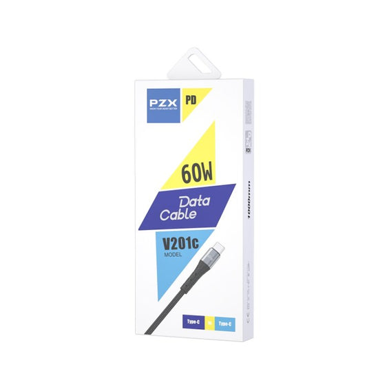 PZX V201c 60W USB-C to USB-C Fast Charging Data Cable