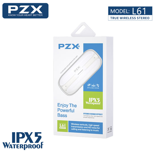 TWS Rechargeable Bluetooth Headphones IPX5 - L61