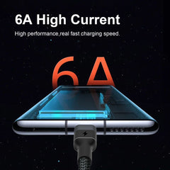 Data and charging cable - Type-C to Type C 60W - 1m - V206C