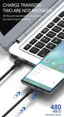 V205 data and charging cable - USB to PD Lightning 6A - 1 m - V205